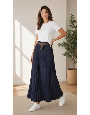Garde-robe - Lange Rok - Marine