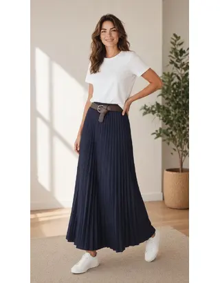 Garde-robe - Lange Rok - Marine