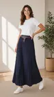 Garde-robe - Lange Rok - Marine