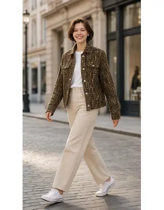 N/d - BOMBER - Beige-bruin