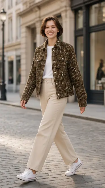 N/d - BOMBER - Beige-bruin