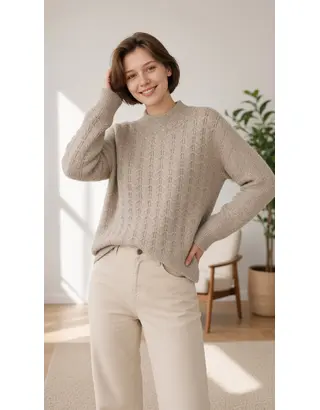 N/d - Pull - Beige