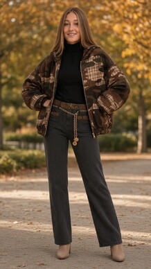 Look 1: Wild Autumn Vibes 