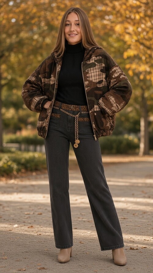 Look 1: Wild Autumn Vibes 