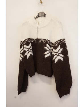 Garde-robe - Gilet - Bruin-wit