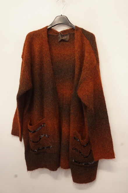 Garde-robe - Gilet - Bruin-oranje