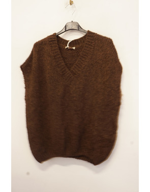 Garde-robe - Debardeur - Donker bruin