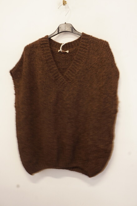 Garde-robe - Debardeur - Donker bruin