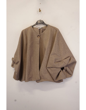 Garde-robe - Poncho - Taupe