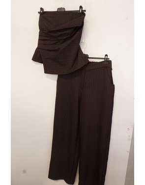 Garde-robe - 2-stuk - Donker bruin