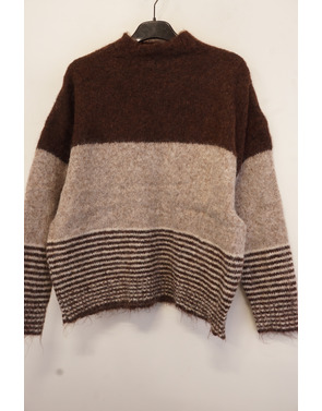 Garde-robe - Pull - Donker bruin