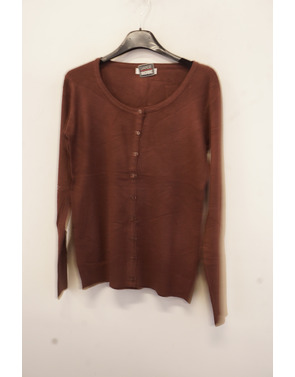 Garde-robe - Gilet - Donker bruin