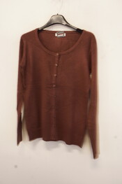 Garde-robe - Gilet - Donker bruin