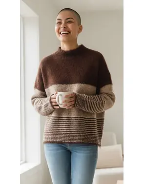 Garde-robe - Pull - Donker bruin