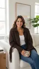 Garde-robe - Gilet - Donker bruin