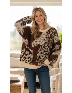 Garde-robe - Pull - Bruin