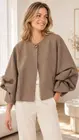 Garde-robe - Poncho - Taupe