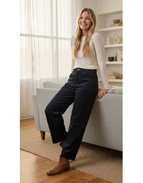 Garde-robe - Lange Broek - Marine