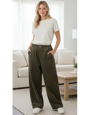 Garde-robe - Lange Broek - Kaki