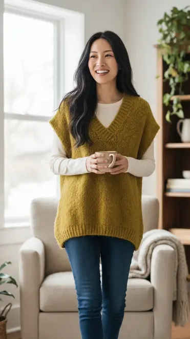 Garde-robe - Debardeur - Olijf-groen