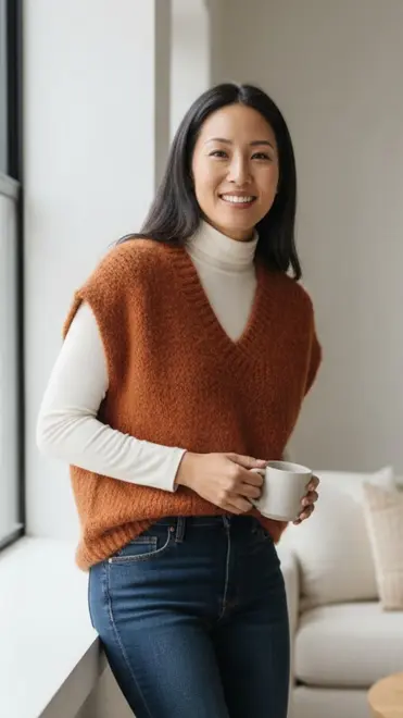 Garde-robe - Debardeur - Donker oranje