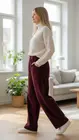 Garde-robe - Lange Broek - Bordeaux