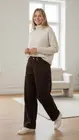 Garde-robe - Lange Broek - Donker bruin