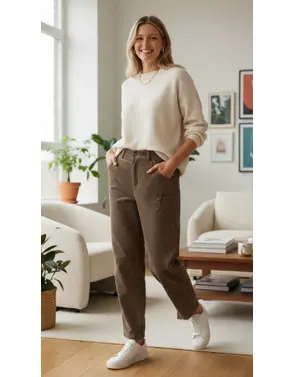 Garde-robe - Lange Broek - Taupe