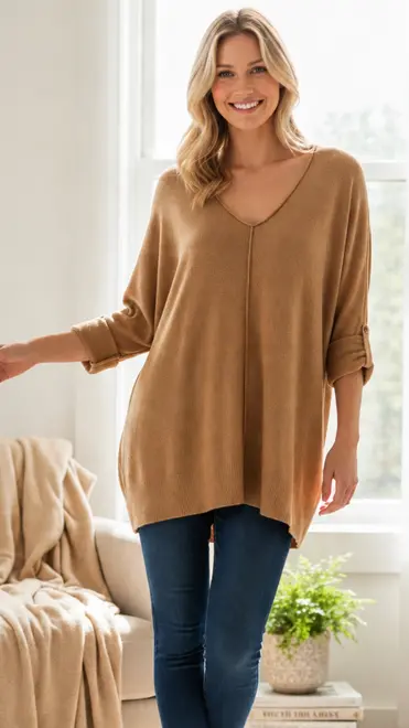 Garde-robe - Top - Camel