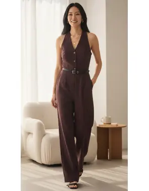 Garde-robe - Jumpsuit - Bordeaux