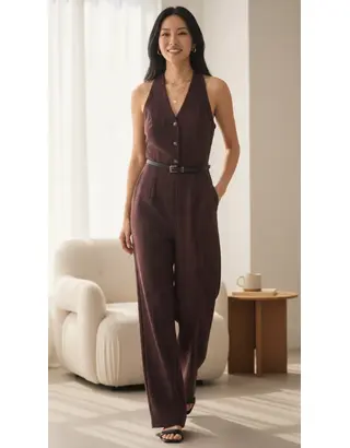 Garde-robe - Jumpsuit - Bordeaux
