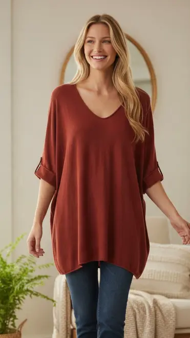 Garde-robe - Top - Bordeaux