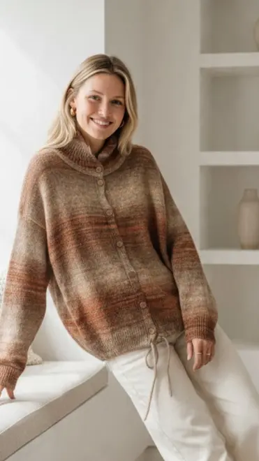 Garde-robe - Gilet - Camel