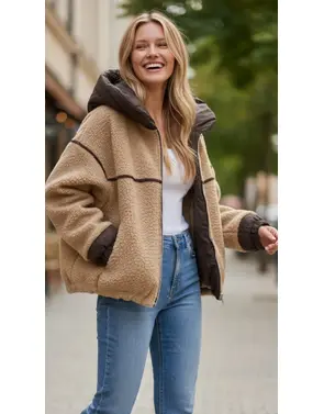 Garde-robe - Jas - Camel