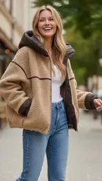 Garde-robe - Jas - Camel
