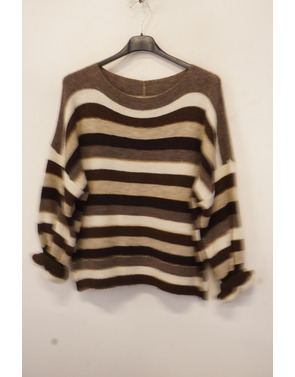 Garde-robe - Pull - Donker bruin