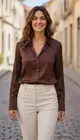 Amelie & Amelie - Blouse - Bordeaux