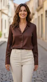 Amelie &amp; Amelie - Blouse - Bordeaux