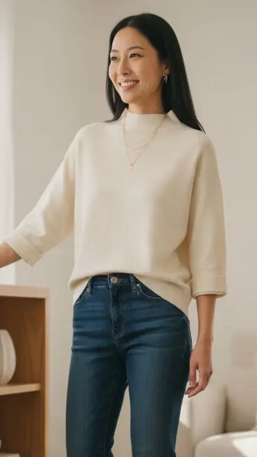Garde-robe - Pull - Ecru