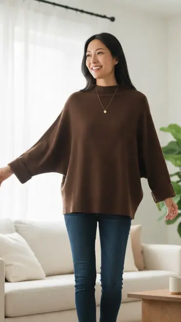 Garde-robe - Pull - Donker bruin