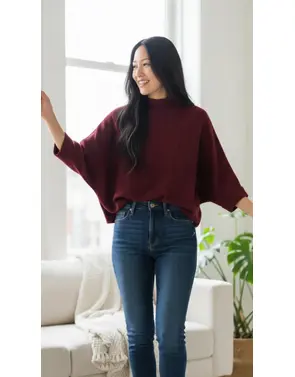 Garde-robe - Pull - Bordeaux
