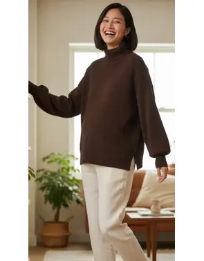 Garde-robe - Gilet - Donker bruin