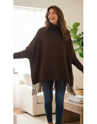 Garde-robe - Pull - Donker bruin