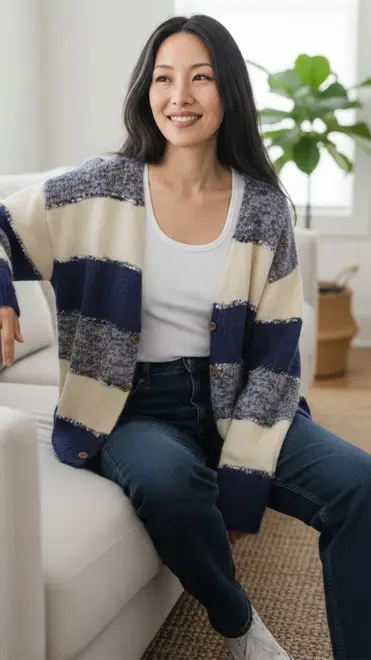Garde-robe - Gilet - Blauw