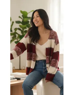Garde-robe - Gilet - Bordeaux
