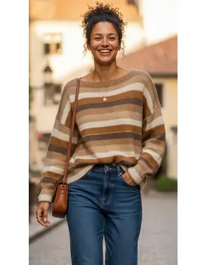 Garde-robe - Pull - Beige