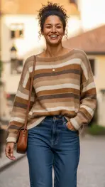Garde-robe - Pull - Beige