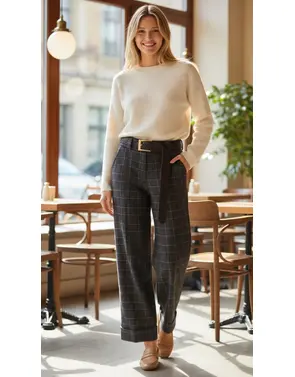 Garde-robe - Lange Broek - Grijs