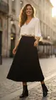 Garde-robe - Lange Rok - Marine