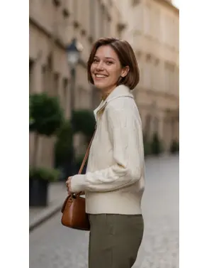 Garde-robe - Gilet - Ecru